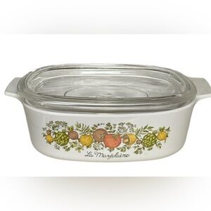 EUC Vintage Corning Ware Spice of Life 2 Quart Casserole Dish